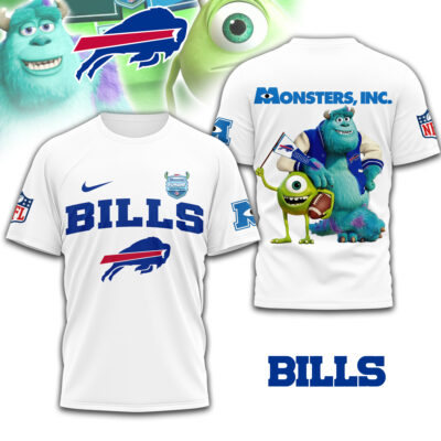 Buffalo Bills | Premium NFL Monsters Funday Football 3D Shirt