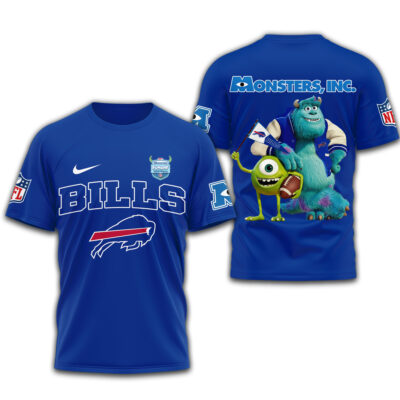 Buffalo Bills | Premium NFL Monsters Funday Football 3D Shirt