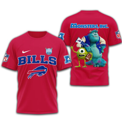 Buffalo Bills | Premium NFL Monsters Funday Football 3D Shirt