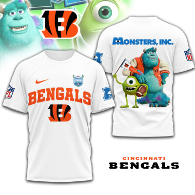 Cincinnati Bengals | Premium NFL Monsters Funday Football 3D Shirt