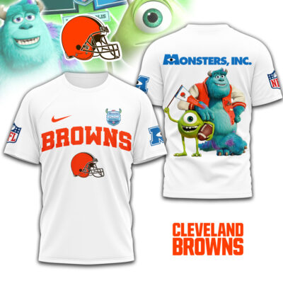 Cleveland Browns | Premium NFL Monsters Funday Football 3D Shirt