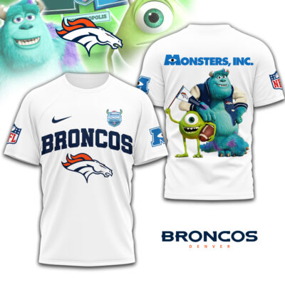 Denver Broncos | Premium NFL Monsters Funday Football 3D Shirt