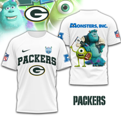 Green Bay Packers | Premium NFL Monsters Funday Football 3D Shirt