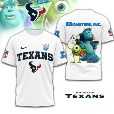 Houston Texans | Premium NFL Monsters Funday Football 3D Shirt