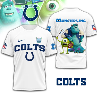 Indianapolis Colts | Premium NFL Monsters Funday Football 3D Shirt