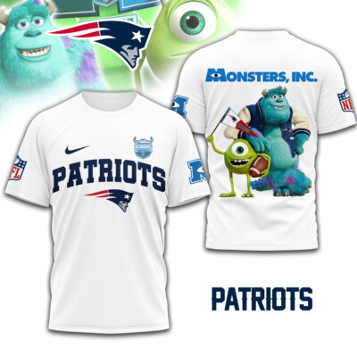 New England Patriots | Premium NFL Monsters Funday Football 3D Shirt