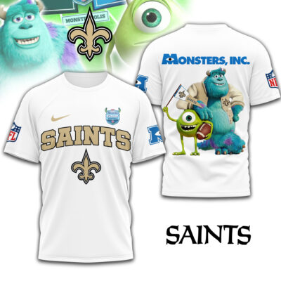New Orleans Saints | Premium NFL Monsters Funday Football 3D Shirt