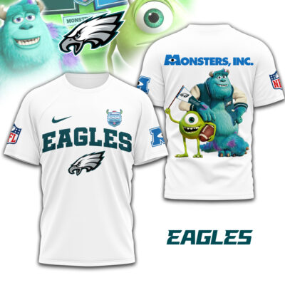 Philadelphia Eagles | Premium NFL Monsters Funday Football 3D Shirt