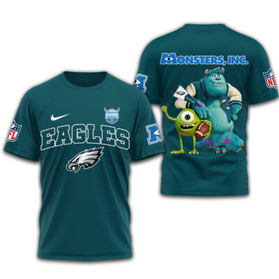 Philadelphia Eagles | Premium NFL Monsters Funday Football 3D Shirt