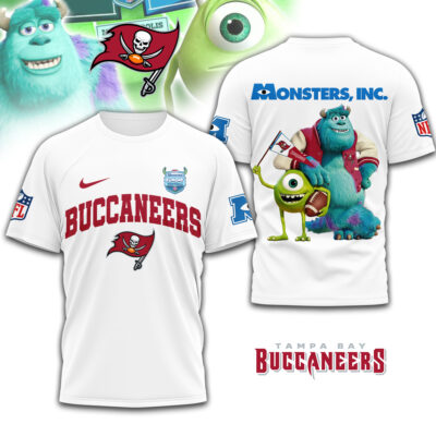 Tampa Bay Buccaneers | Premium NFL Monsters Funday Football 3D Shirt