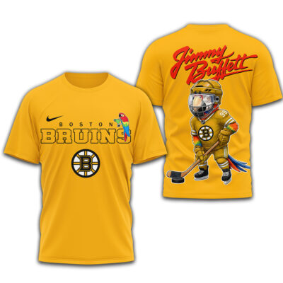 Boston Bruins | Premium NHL Jimmy Buffett 3D Shirt