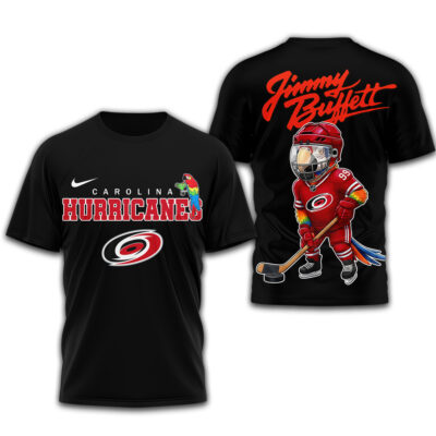 Carolina Hurricanes | Premium NHL Jimmy Buffett 3D Shirt