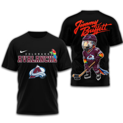 Colorado Avalanche | Premium NHL Jimmy Buffett 3D Shirt