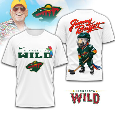 Minnesota Wild | Premium NHL Jimmy Buffett 3D Shirt