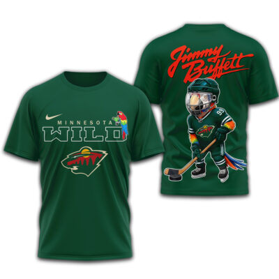 Minnesota Wild | Premium NHL Jimmy Buffett 3D Shirt