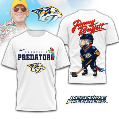 Nashville Predators | Premium NHL Jimmy Buffett 3D Shirt