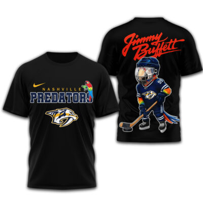 Nashville Predators | Premium NHL Jimmy Buffett 3D Shirt