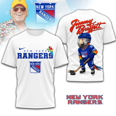 New York Rangers | Premium NHL Jimmy Buffett 3D Shirt