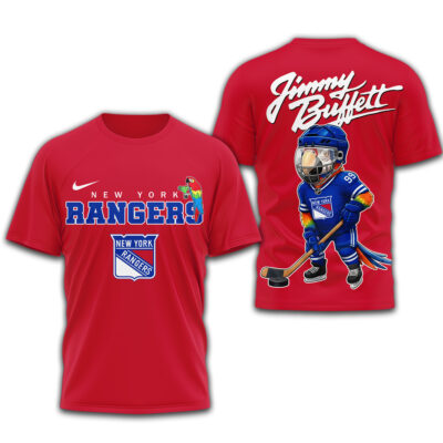 New York Rangers | Premium NHL Jimmy Buffett 3D Shirt
