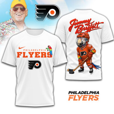 Philadelphia Flyers | Premium NHL Jimmy Buffett 3D Shirt