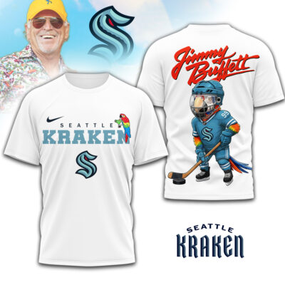 Seattle Kraken | Premium NHL Jimmy Buffett 3D Shirt