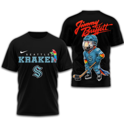 Seattle Kraken | Premium NHL Jimmy Buffett 3D Shirt
