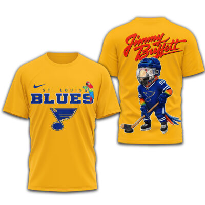 St. Louis Blues | Premium NHL Jimmy Buffett 3D Shirt