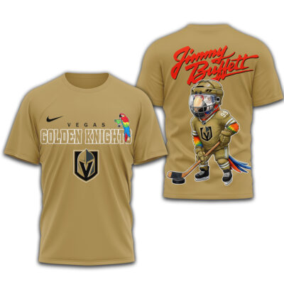 Vegas Golden Knights | Premium NHL Jimmy Buffett 3D Shirt