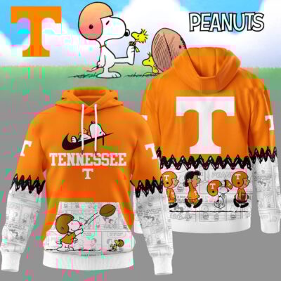 Tennessee Volunteers | Premium NCAA Snoopy Peanuts Comic Hoodie