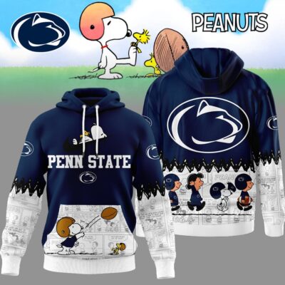 Penn State Nittany Lions | Premium NCAA Snoopy Peanuts Comic Hoodie