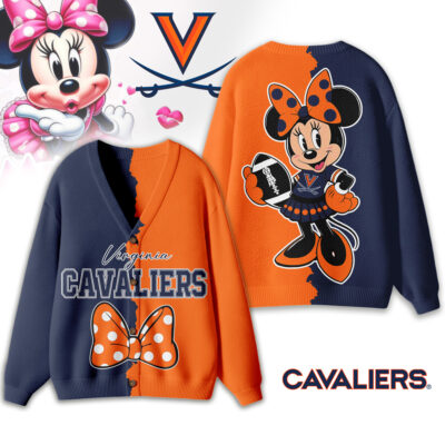 Virginia Cavaliers | Premium NCAA Minnie Mouse Cardigan