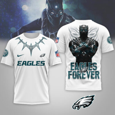 Philadelphia Eagles | Premium NFL Black Panther 3D Shirt