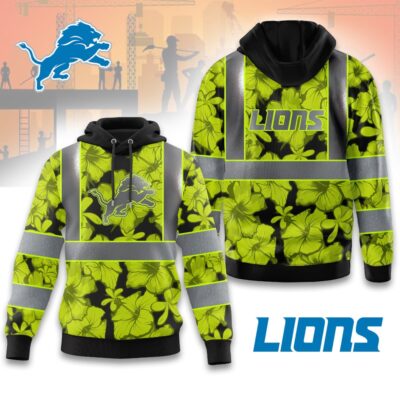 Detroit Lions | Premium Tropical Hi-Vis Safety 3D Shirt