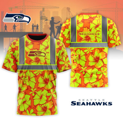 Seattle Seahawks | Premium Tropical Hi-Vis Safety 3D Shirt