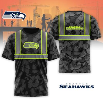 Seattle Seahawks | Premium Tropical Hi-Vis Safety 3D Shirt