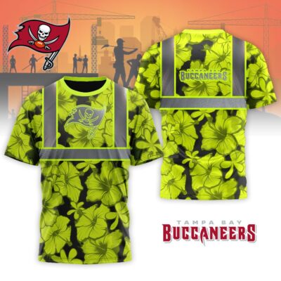Tampa Bay Buccaneers | Premium Tropical Hi-Vis Safety 3D Shirt