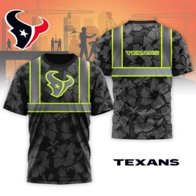 Houston Texans | Premium Tropical Hi-Vis Safety 3D Shirt