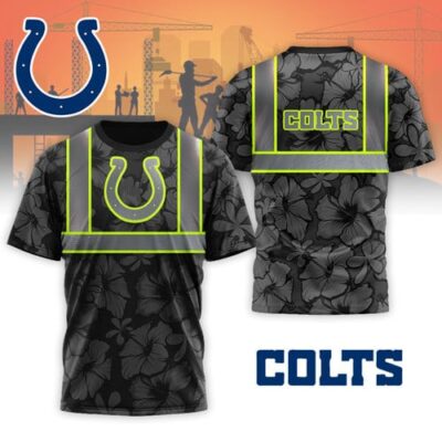 Indianapolis Colts | Premium Tropical Hi-Vis Safety 3D Shirt