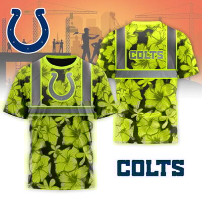 Indianapolis Colts | Premium Tropical Hi-Vis Safety 3D Shirt