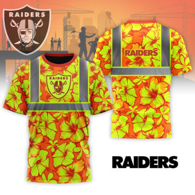 Las Vegas Raiders | Premium Tropical Hi-Vis Safety 3D Shirt