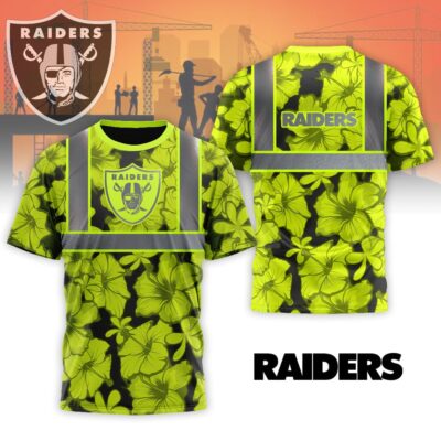 Las Vegas Raiders | Premium Tropical Hi-Vis Safety 3D Shirt