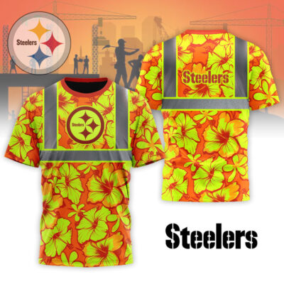 Pittsburgh Steelers | Premium Tropical Hi-Vis Safety 3D Shirt