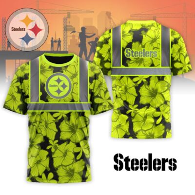 Pittsburgh Steelers | Premium Tropical Hi-Vis Safety 3D Shirt