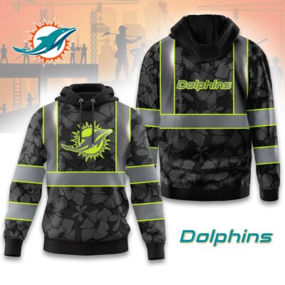 Miami Dolphins | Premium Tropical Hi-Vis Safety 3D Shirt