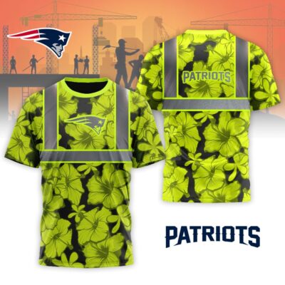 New England Patriots | Premium Tropical Hi-Vis Safety 3D Shirt