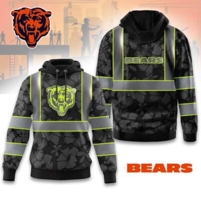 Chicago Bears | Premium Tropical Hi-Vis Safety 3D Shirt