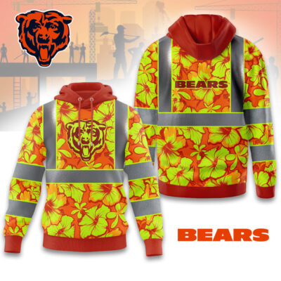 Chicago Bears | Premium Tropical Hi-Vis Safety 3D Shirt