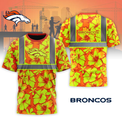Denver Broncos | Premium Tropical Hi-Vis Safety 3D Shirt