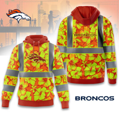 Denver Broncos | Premium Tropical Hi-Vis Safety 3D Shirt
