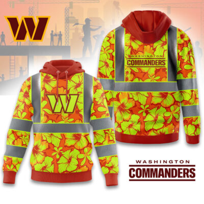 Washington Commanders | Premium Tropical Hi-Vis Safety 3D Shirt